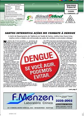2011, Sindimed, combae a dengue,